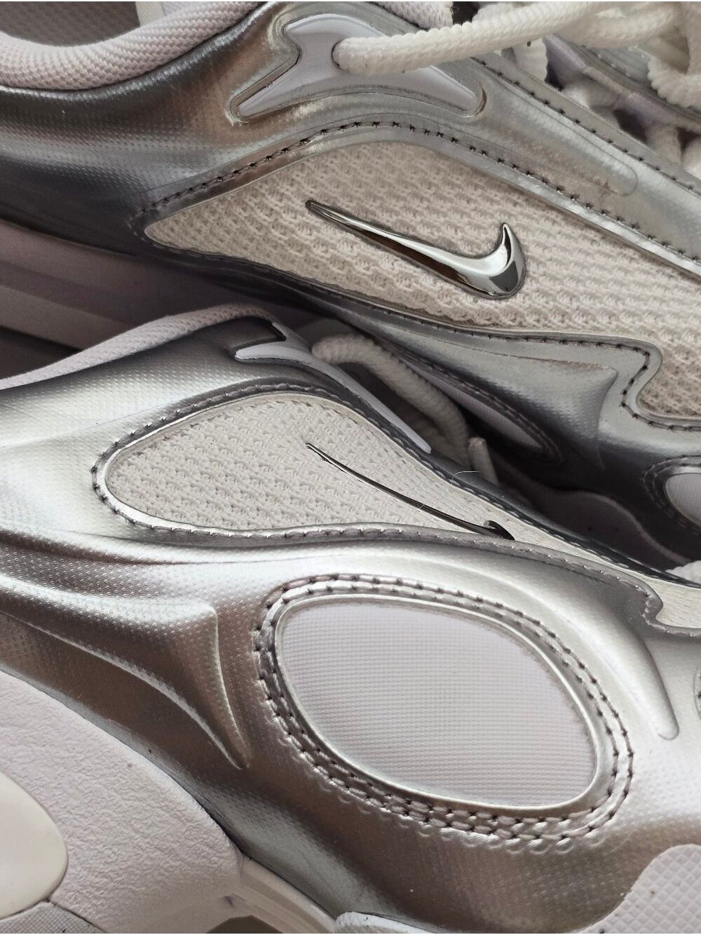 Nike Air Max Muse Metallic Silver Pure Platinum Sneakers Women’s Size 7 NWOT - Picture 16 of 16